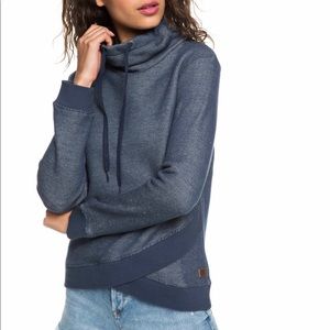 NEW ROXY SEASONS CHANGE FUNNEL NECK SWEATSHIRT